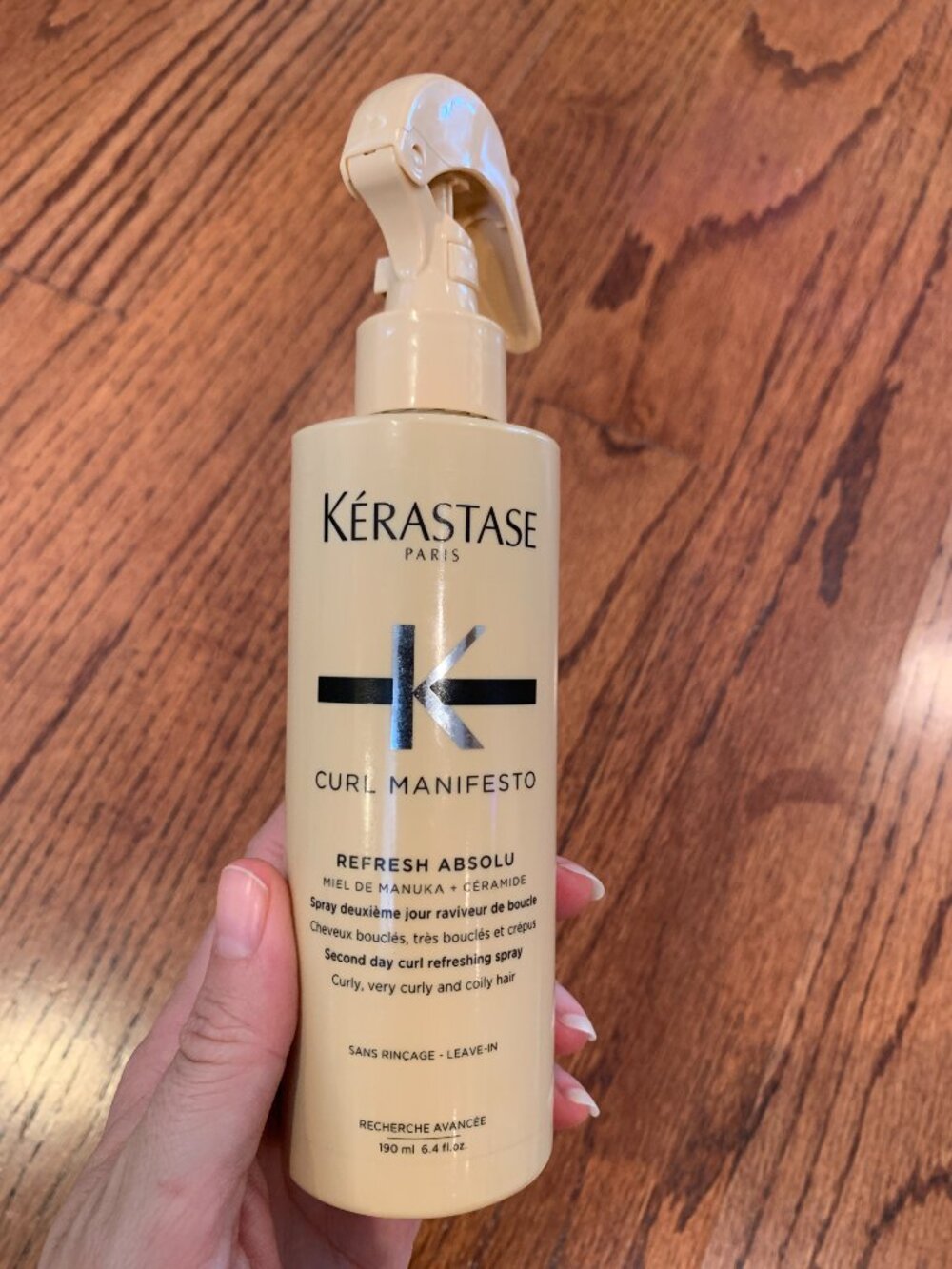 PRE-OWNED Kerastase Curl Manifesto Curl Contour & Refresh Absolu | 6.4/5.1 fl oz - Picture 2 of 10